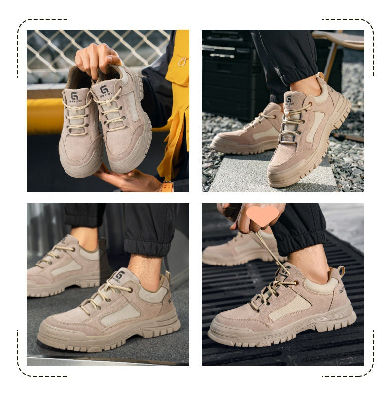 Industrial Safety Work Boots – Steel Toe, Puncture Resistant & 10KV Electrical Protection