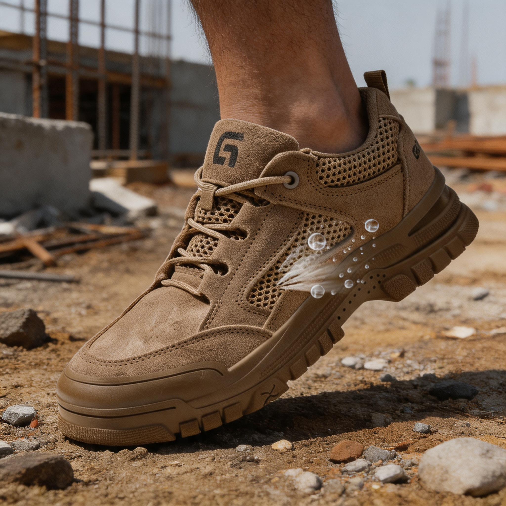 Industrial Safety Work Boots – Steel Toe, Puncture Resistant & 10KV Electrical Protection